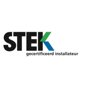STEK gecertificeerd installateur logo – Grijzeboom.com erkend vakbedrijf voor koeltechniek en warmtepompen